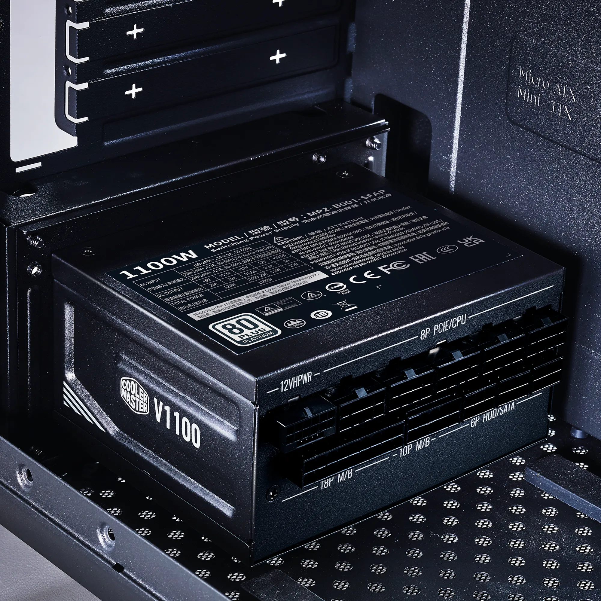 Cooler Master V SFX Platinum 1100W | Industry-leading SFX power supply 10 Cooler Master V SFX Platinum 1100W | Industry-leading SFX power supply - Image 10