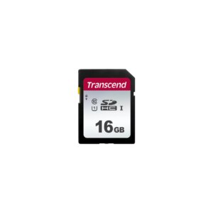 TRANSCEND 300S 16GB UHS-I CLASS 10 U1 SDHC CARD - 2D NAND