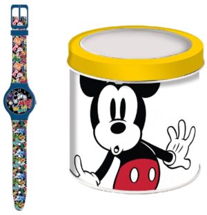 Disney Kid Watch Mickey Mouse  - Tin Box (563506)  Watch