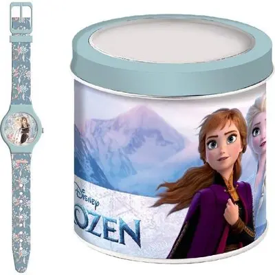 Disney Kid Watch Frozen 2 - Tin Box (564601) Unisex WATCHES