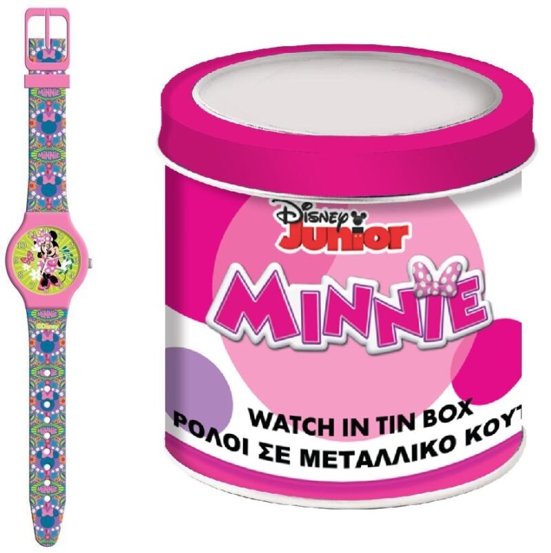 Disney Kid Watch Minnie  - Tin Box (564602)  Watch