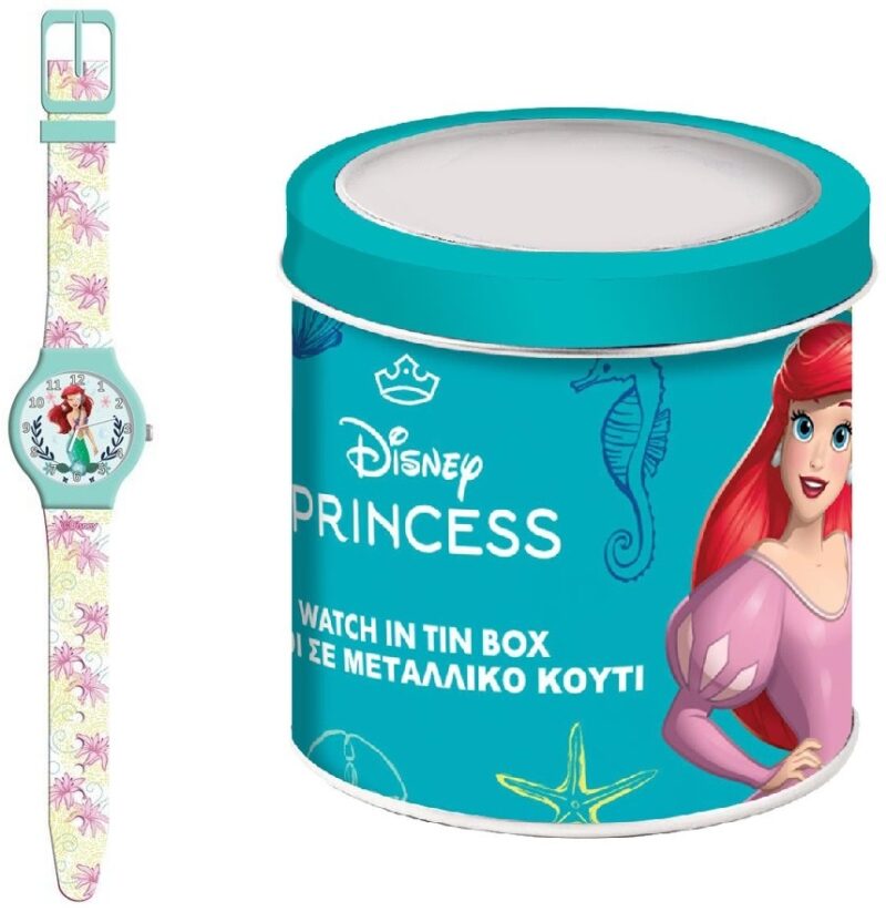 Disney Kid Watch Little Marmaid - Tin Box (564603)  Watch