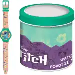 Disney Kid Watch Lilo & Stitch - Tin Box (564604) Unisex WATCHES
