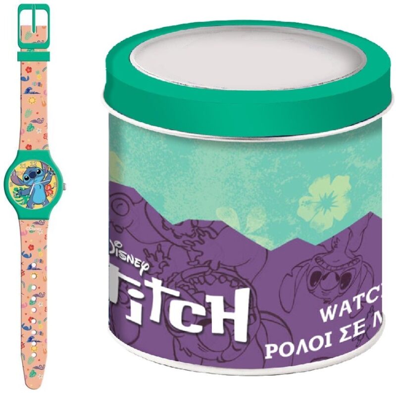 Disney Kid Watch Lilo & Stitch - Tin Box (564604)  Watch