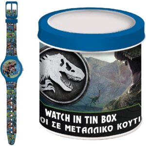 Kid Watch Jurassic Park - Tin Box (570996) Unisex WATCHES