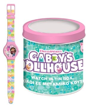 Kid Watch Gabby's Dollhouse - Tin Box (574089)  Watch