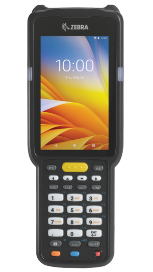 Zebra Brick Straight Shooter; 802.11 a/b/g/n/ac; Bluetooth; 2D SE4770; 4.0'' display; 38 Key; Extended Capacity Battery; Android (MC330L-SJ3EG4RW)