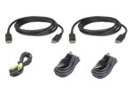 ATEN 1.8M Dual Display DisplayPort Secure KVM Cable Kit