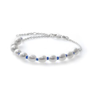 Pandora Jewels Treated Freshwater Cultured Pearl Blue Cord - Size 16 ***special Price*** (591689C01-16) Women's JEWELRY