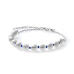 Pandora Jewels Treated Freshwater Cultured Pearl Blue Cord - Size 18 ***special Price*** (591689C01-18) Women's JEWELRY