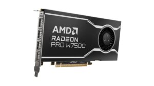 AMD Radeon Pro W7500 - Graphics card - Radeon Pro W7500 - 8 GB GDDR6 - PCIe 4.0 x8 - 4 x DisplayPort 2.1