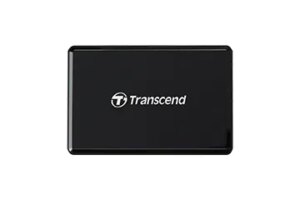 TRANSCEND USB3.1 UHS-II MULTICARD READER - BLACK