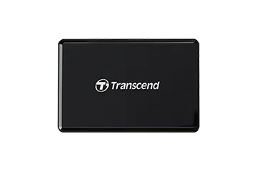 TRANSCEND USB3.1 UHS-II MULTICARD READER - BLACK 1 TRANSCEND USB3.1 UHS-II MULTICARD READER - BLACK