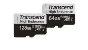 TRANSCEND 350V 64GB HIGH ENDURANCE MICRO SD UHS-I  U1 CLASS10 - READ 100 MB/S - WRITE 45MB/S - WITH SD ADPTOR