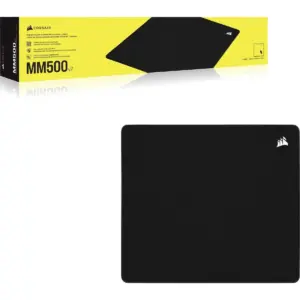 Corsair MM500 v2 Hybrid Cloth Gaming Mouse Pad - Large; Black; 450mm x 400mm