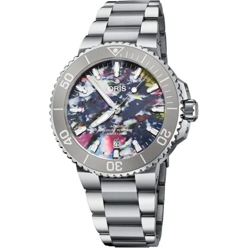 Oris Aquis Date Upcycle (73377664150SET) Men WATCHES