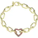 Guess Ladies Bracelet JUBB05005JWYGPKS