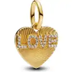 Pandora Charms Engravable Love Heart Dangle (763604C01) Women JEWELRY