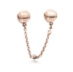 Pandora Charms Jeart Safety Chain (787636CZ-05) Women's JEWELRY