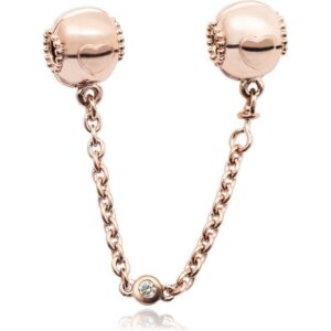 Pandora Charms Jeart Safety Chain (787636CZ-05) Women JEWELRY