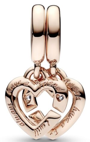 Pandora Charms Linked Sister Hearts (789538C01) Women's JEWELRY