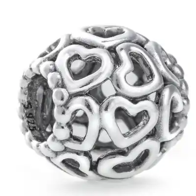 Pandora Open Your Heart Charm (790964) Women JEWELRY