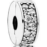 Pandora Clear PavÉ Clip Charm (791817CZ) Women JEWELRY