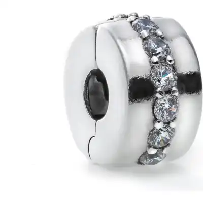 Pandora Charms Clear Sparkling Row Clip (791972CZ) Women JEWELRY