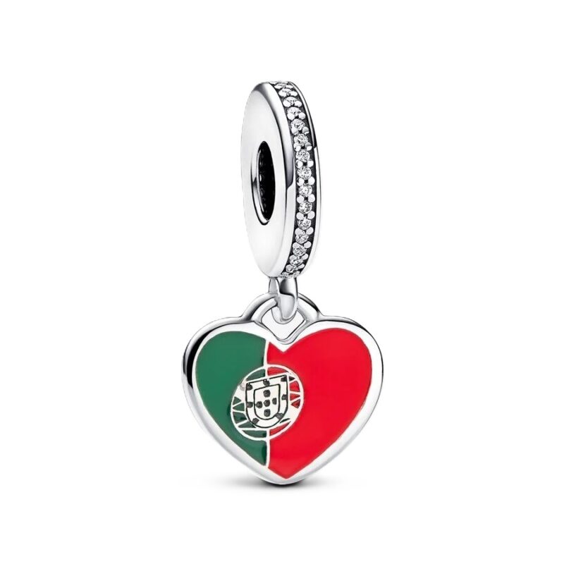 Pandora Jewelry Bandeira De Portugal (792017CZ_E018) Women's JEWELRY