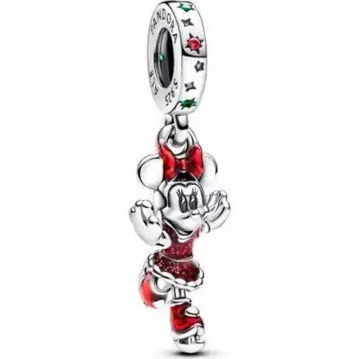 Pandora Charms Disney Collection Minnie Mouse Ice Skating Dangle (793530C01) Women JEWELRY