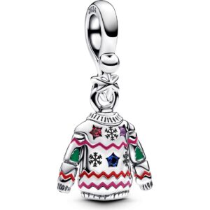 Pandora Charms Christmas Sweater Dangle (793596C01) Women JEWELRY