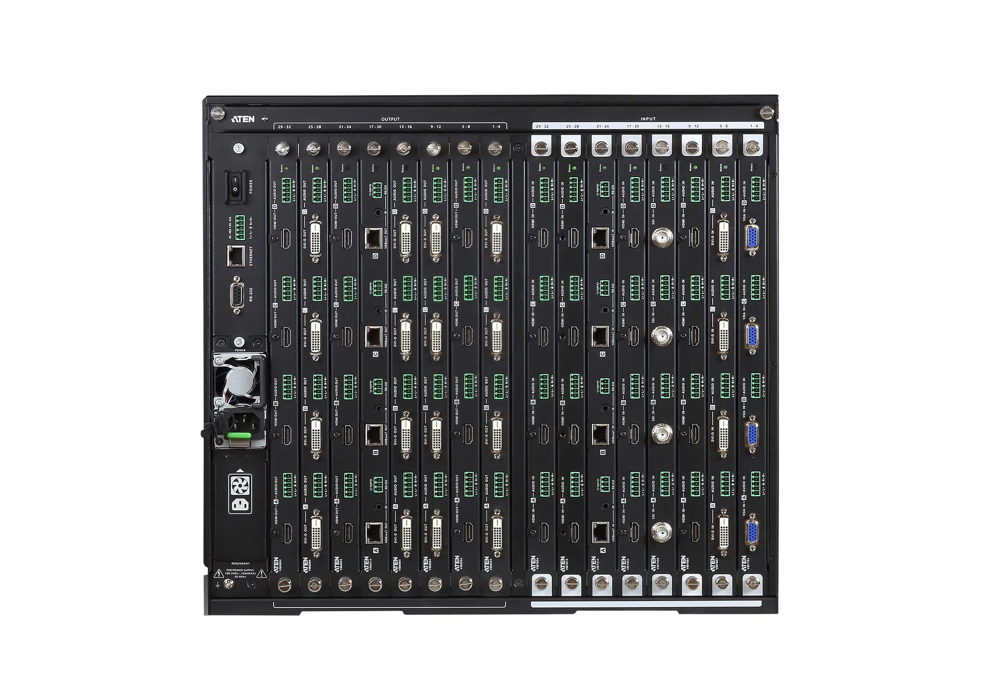 ATEN 32 x 32 Modular Matrix Switch Gen.2 1 ATEN 32 x 32 Modular Matrix Switch Gen.2