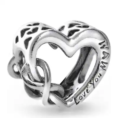 Pandora Jewelry Love You Mum Infinity Heart Charm (798825C00) Women JEWELRY Pandora Jewelry Love You Mum Infinity Heart Charm (798825C00) Women JEWELRY