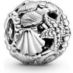 Pandora Openwork Starfish Shells & Hearts Charm (798950C00) Women JEWELRY