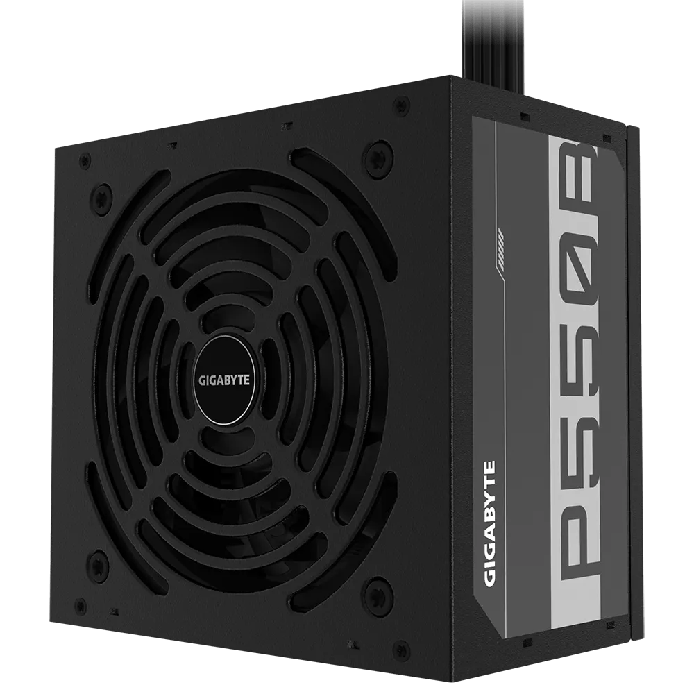 Gigabyte PSU P550B Bronze Certified 550W - 3 Year Warranty; 24/20-pin x 1; CPU 4+4-pin x 1; PCI-E 6+2-pin x 2; SATA x 6; Peri x3 2 Gigabyte PSU P550B Bronze Certified 550W - 3 Year Warranty; 24/20-pin x 1; CPU 4+4-pin x 1; PCI-E 6+2-pin x 2; SATA x 6; Peri x3 - Image 2