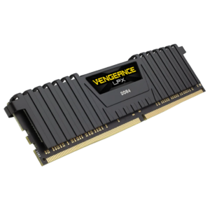 CORSAIR VENGEANCE® LPX 8GB (1 x 8GB) DDR4 DRAM 3200MHz C16 Memory Kit - Black.
