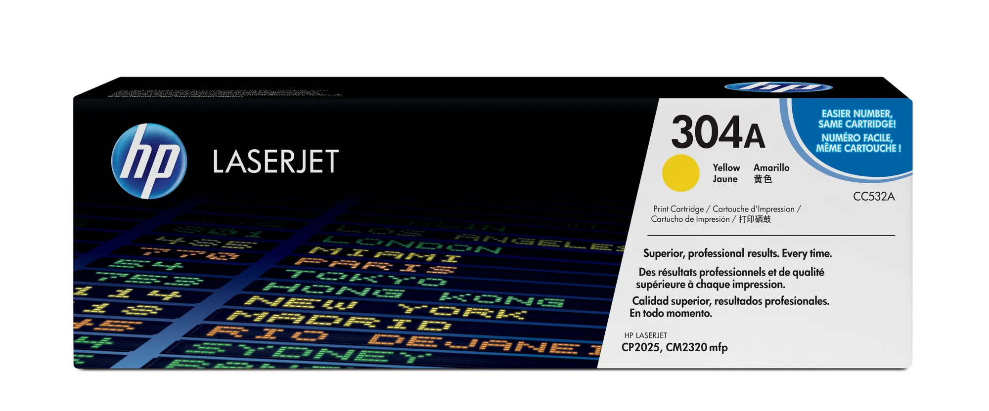 HP 304A Yellow Original LaserJet Toner Cartridge;2;800 pages. . (Colour LaserJet CLJ CM2320/CP2025). - Image 13