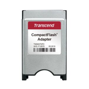 TRANSCEND PCMCIA ADAPTER FOR COMPACT FLASH CARD
