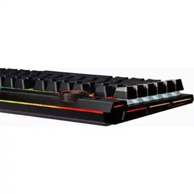Corsair K100 RGB Optical-Mechanical Wired CORSAIR OPX Switch Keyboard with RGB Backlighting – Black.