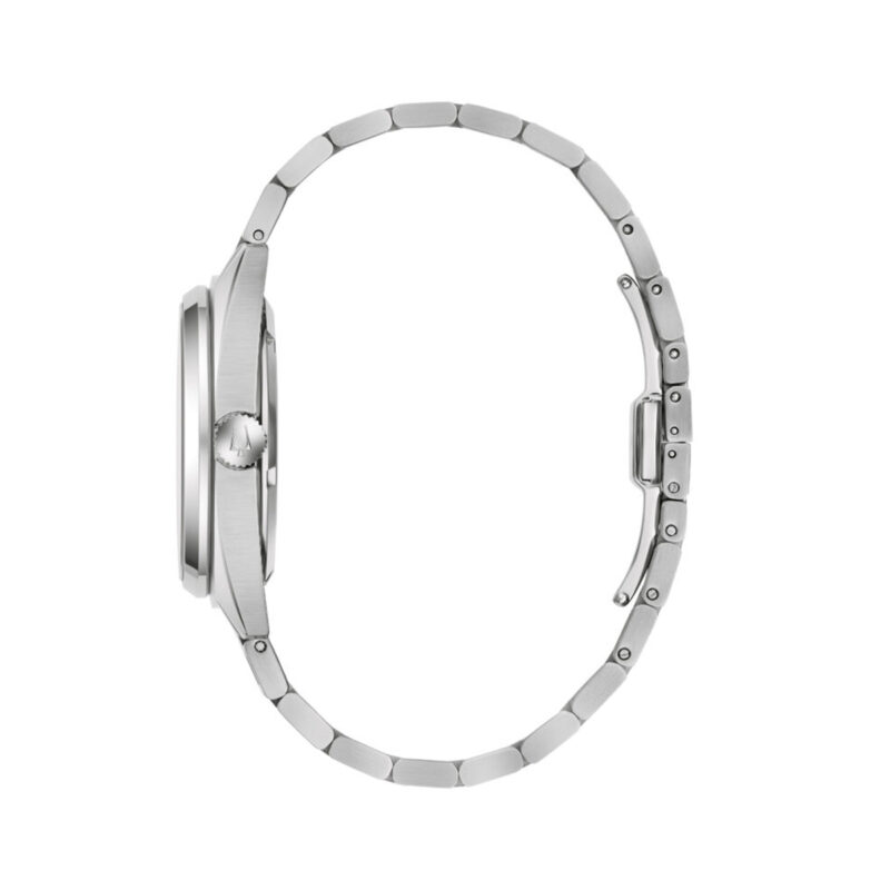 Bulova Classic Surveyor Stainless Steel Silver Skeleton Dial Automatic 96A293 Men’s Watch - 96A293