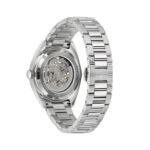 Bulova Classic Surveyor Stainless Steel Silver Skeleton Dial Automatic 96A293 Men’s Watch - 96A293