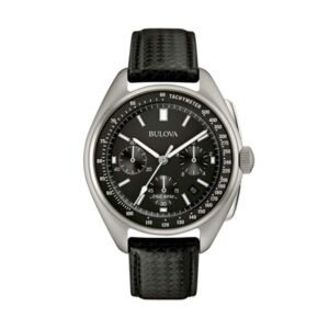 Bulova Special Edition Moon Apollo Lunar Pilot Chronograph Black Dial Quartz 96B251 Men's watch