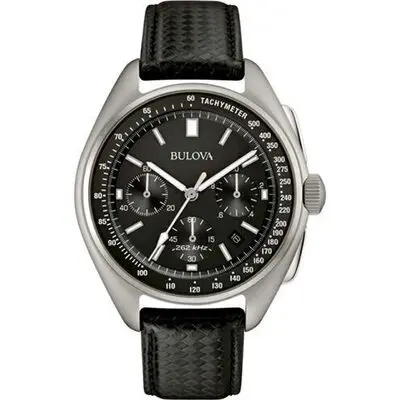 Bulova Special Edition Moon Apollo Lunar Pilot Chronograph Black Dial Quartz 96B251 Men's watch