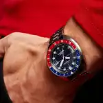 Bulova Oceanographer GMT Stainless Steel Blue Dial Automatic Diver’s 96B405 200M Men’s Watch - 96B405