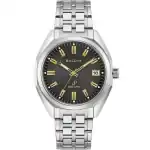 Bulova Classic Precisionist Jet Star Stainless Steel Grey Dial Quartz 96B415 Men's Watch