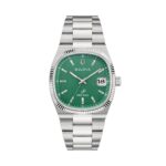 Bulova Classic Super Seville 262kHz Precisionist Stainless Steel Green Dial Quartz 96B439 Men's Watch