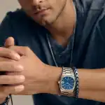 Bulova Classic Super Seville 262kHz Precisionist Stainless Steel Blue Dial Quartz 96B440 Men’s Watch - 96B440