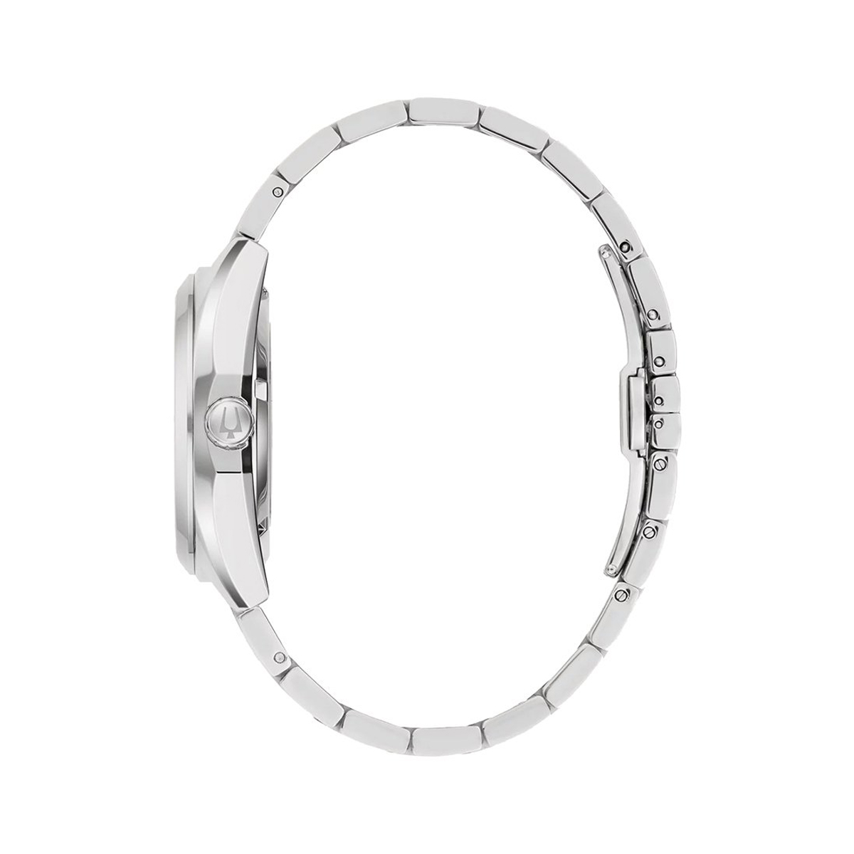 Bulova Surveyor Stainless Steel Light Blue Automatic 96B469 Men's Watch 2 Bulova Surveyor Stainless Steel Light Blue Automatic 96B469 Men's Watch - Image 2