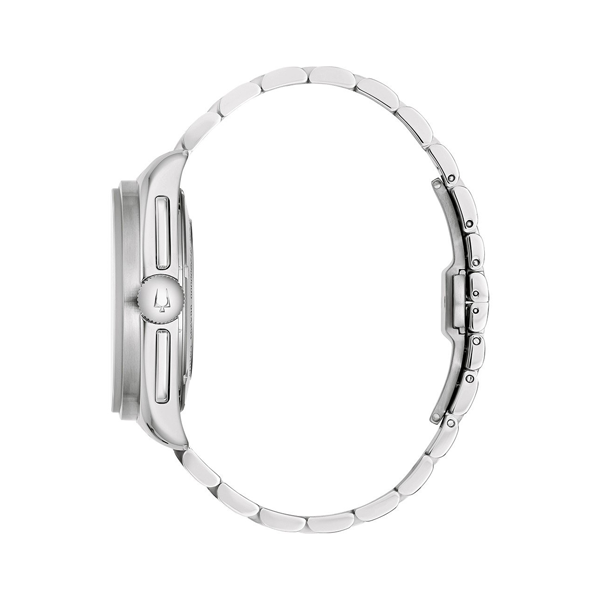 Bulova Lunar Pilot Archive Series Special Edition Chronograph Black Dial Quartz 96K111 Men's Watch With Extra Strap - Image 3