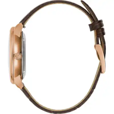 Bulova Hudson Leather Strap Silver Dial Automatic 97B225 Men’s Watch - 97B225